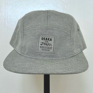 Osaka Japan 5-Panel Hat | OS | Gray